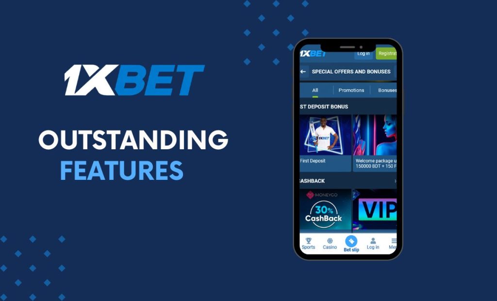 1xBet application.